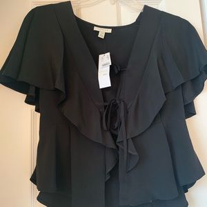 Topshop top New with Tags black Size 6
